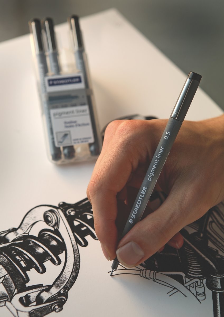 Staedtler Pigment 308 Fineliner | 6 bredder