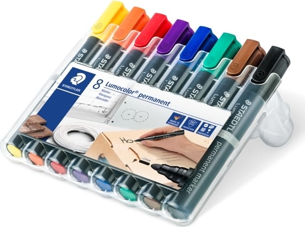 Staedtler 352 Permanent Marker | 8 farver