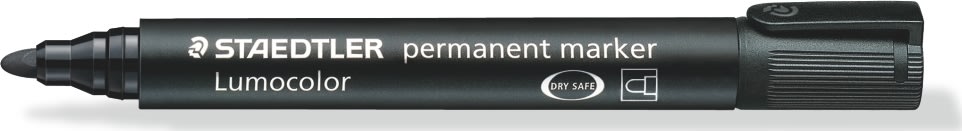 Staedtler 352 Permanent Marker | Sort