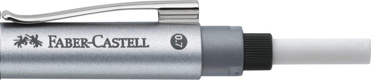Faber-Castell Grip Stiftblyant | 0,7 mm | Sølv