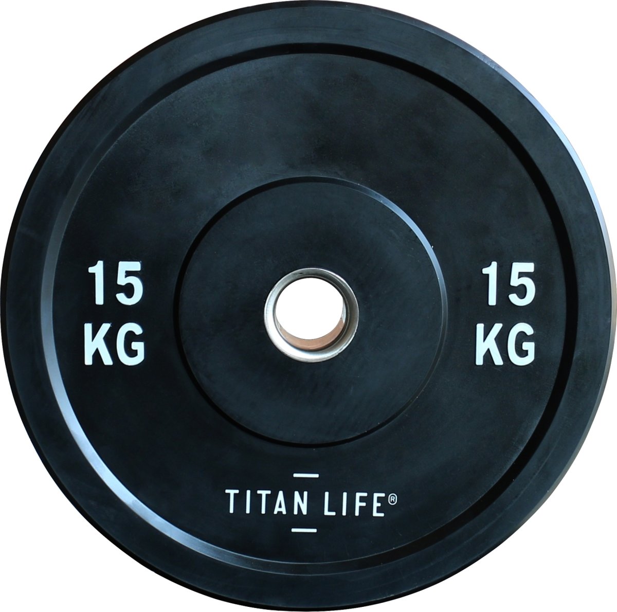 Titan Life Rubber Bumper Plate 15 kg