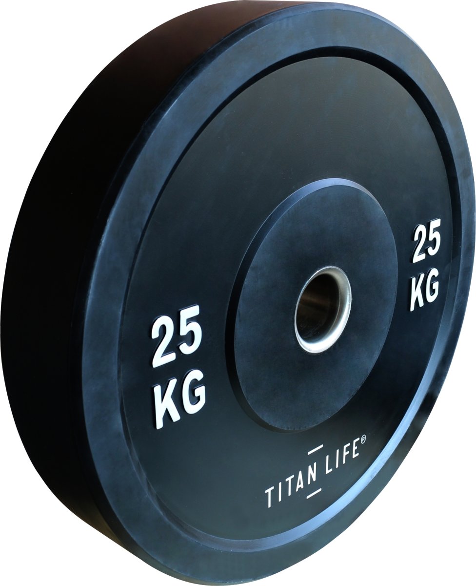 Titan Life Rubber Bumper Plate 25 kg