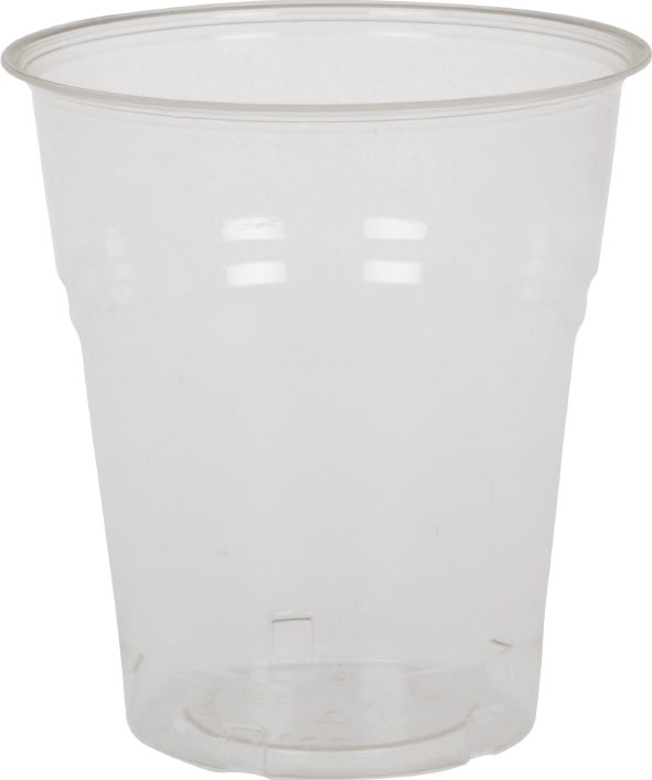 Komposterbart drikkeglas, klar, 18 cl