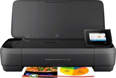 HP Officejet 250 mobil AiO printer