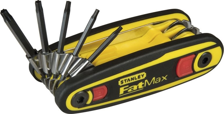 Stanley stiftnøgle sæt, Torx, 8 dele
