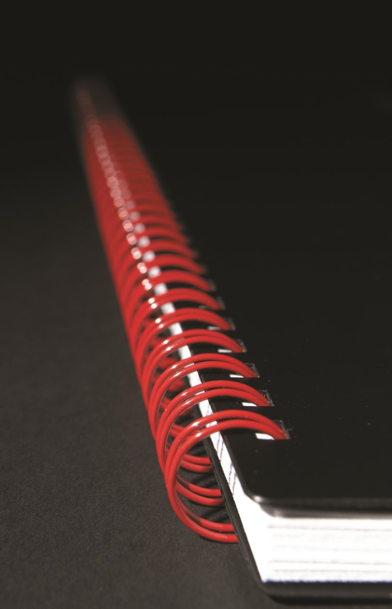Oxford Black n'Red Spiralbog | A4 | Kvadreret