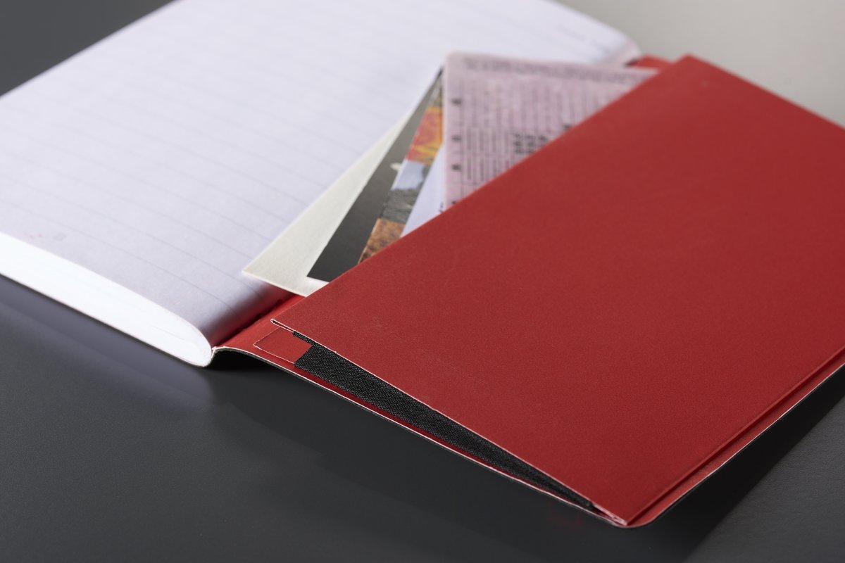 Oxford Black n'Red Soft Notesbog | A5 | Linjeret