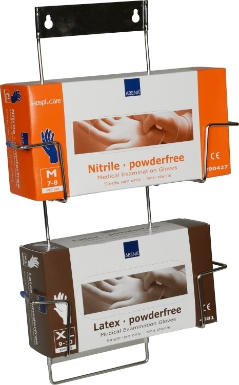 Handskeholder | 2 æsker | Rustfrit stål