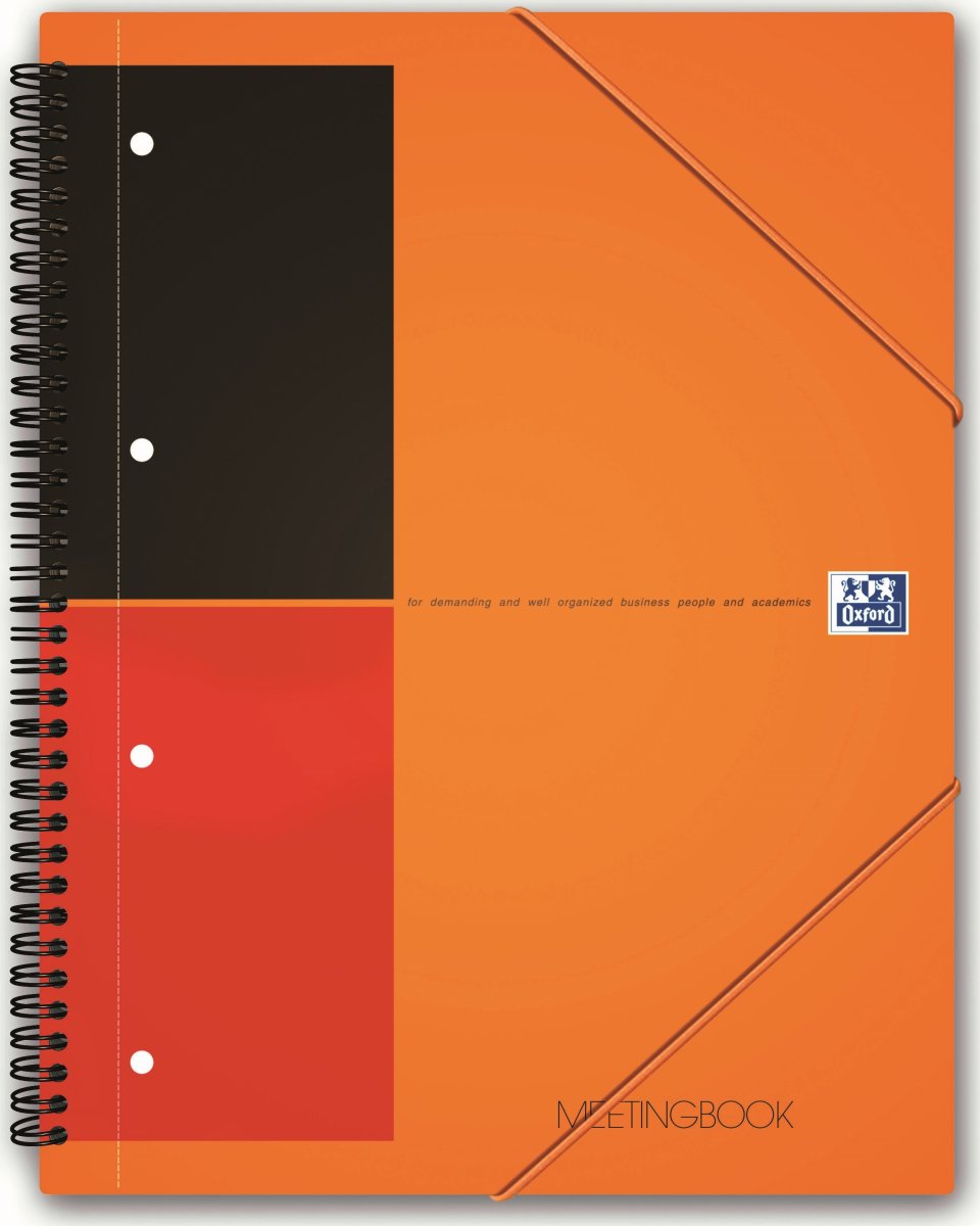 Oxford Int. Meetingbook Spiralbog A4+ | Linjeret