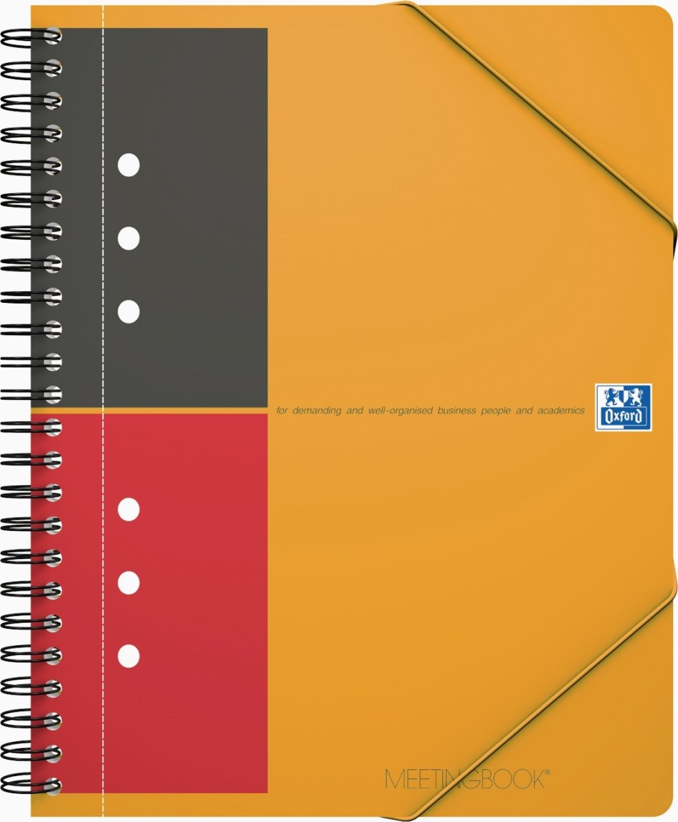 Oxford Int. Meetingbook Spiralbog A5+ | Linjeret