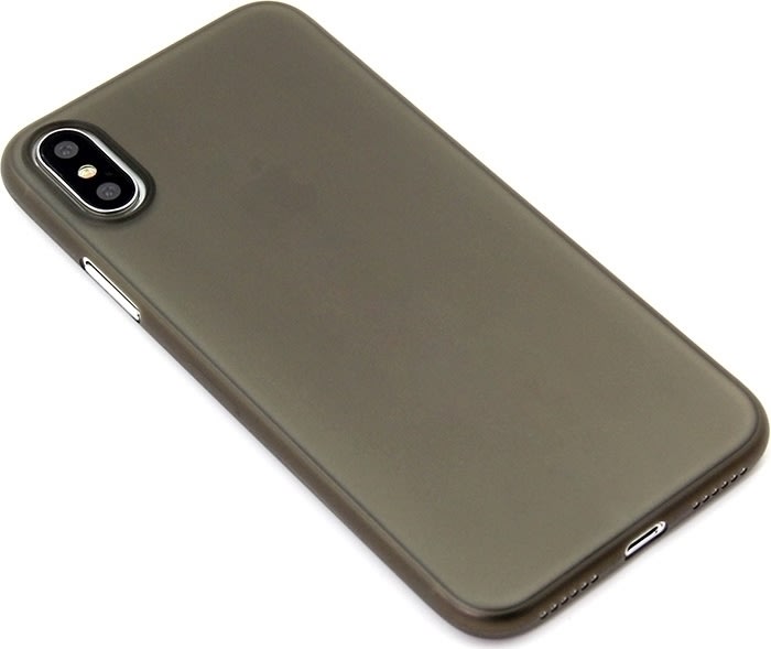 Twincase iPhone Xs case, transparent sort