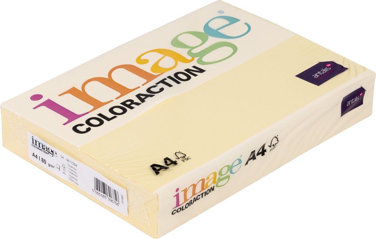 Image Coloraction A4, 80g, 500ark, chamois