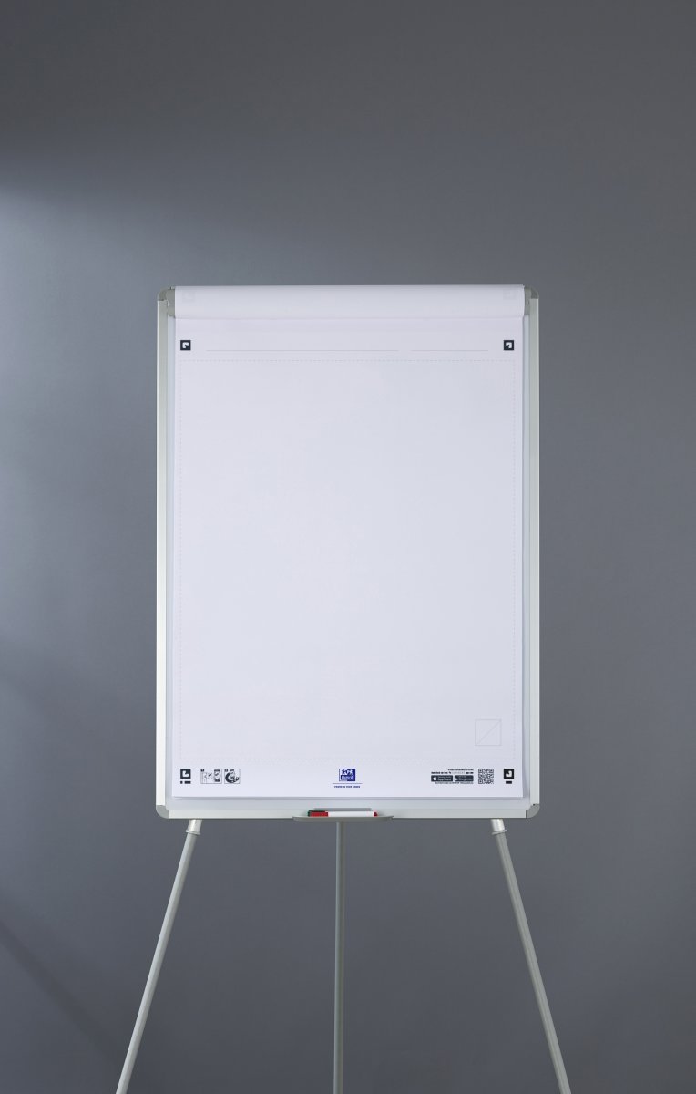Oxford SC Flipoverpapir, blank, 65x80cm, 20ark