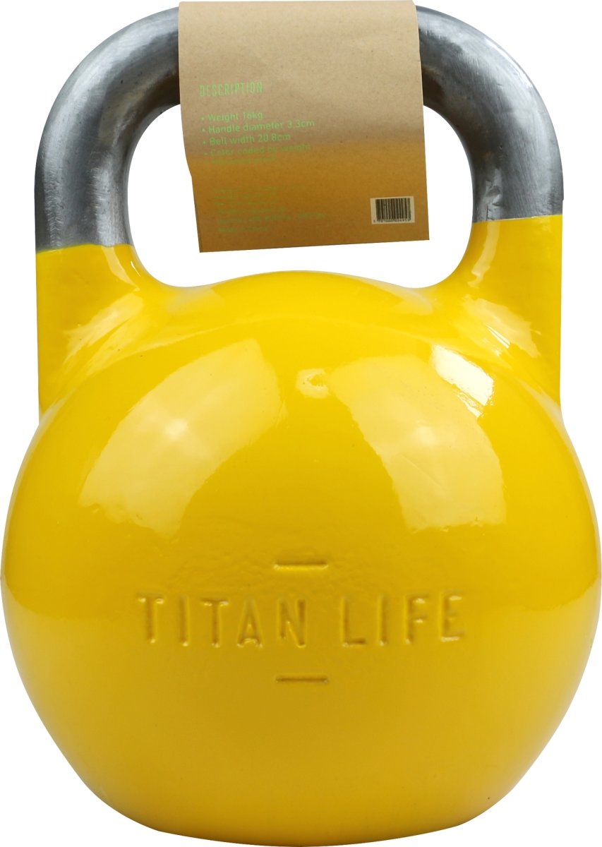 TITAN LIFE Kettlebell steel competition, 16 kg