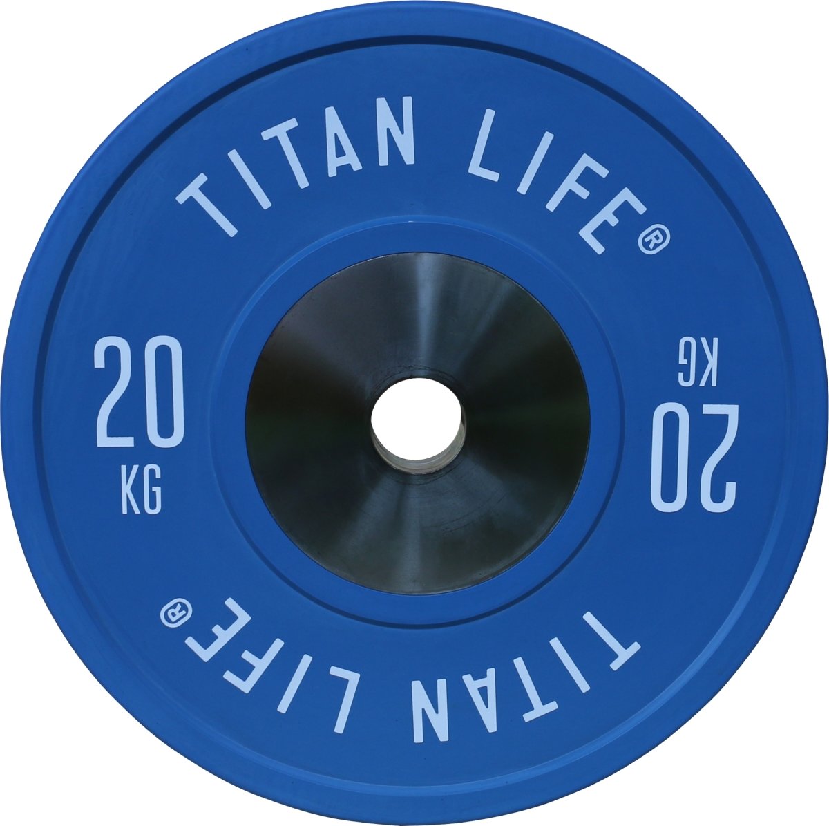 Titan Life Elite bumper plate, 20 kg