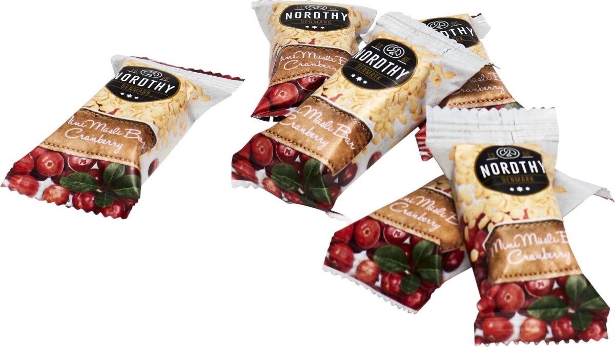 Mini Müsli Bars Tranebær, 700 g