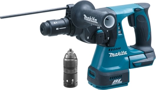 Makita Bore-/mejselhammer m/borepatron, 18V