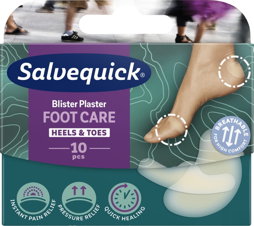 Salvequick Blister Mix plastre, 10 stk.