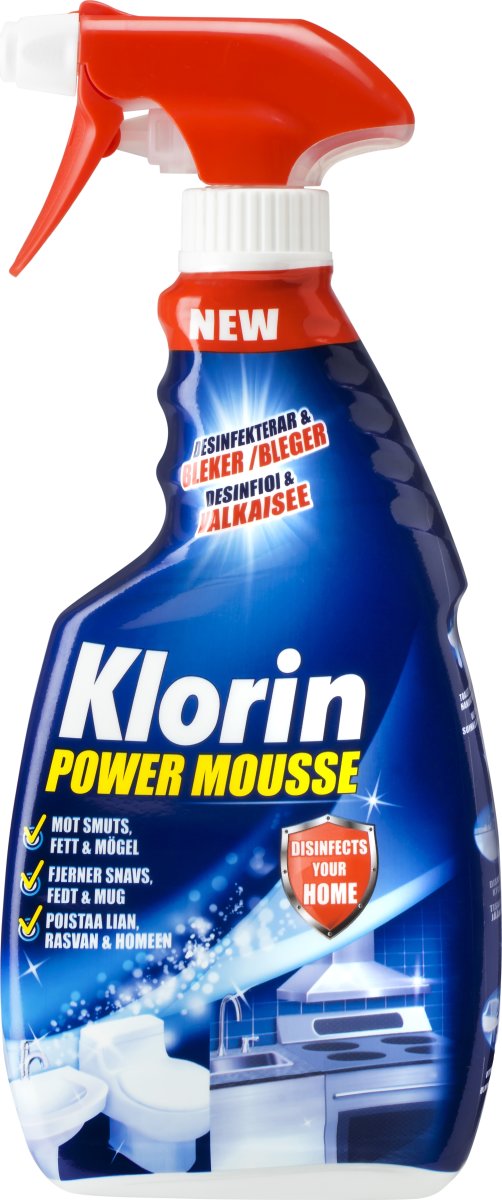 Klorin Spray | Power Mousse | 500 ml