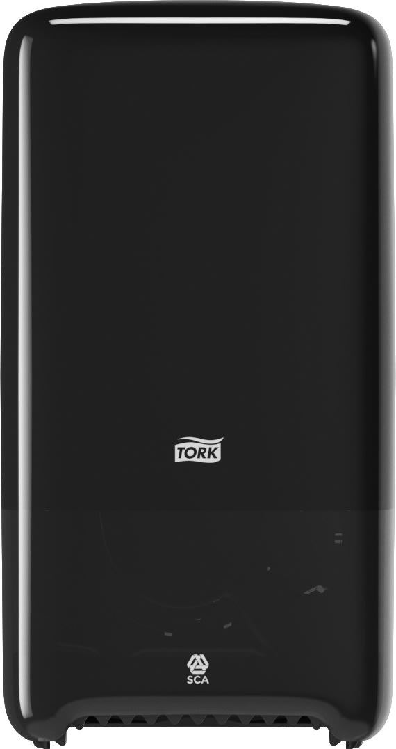 Tork T6 Twin Dispenser Toiletpapir | Sort