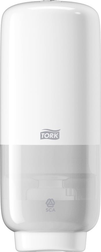 Tork S4 Dispenser Skumsæbe m. sensor, hvid