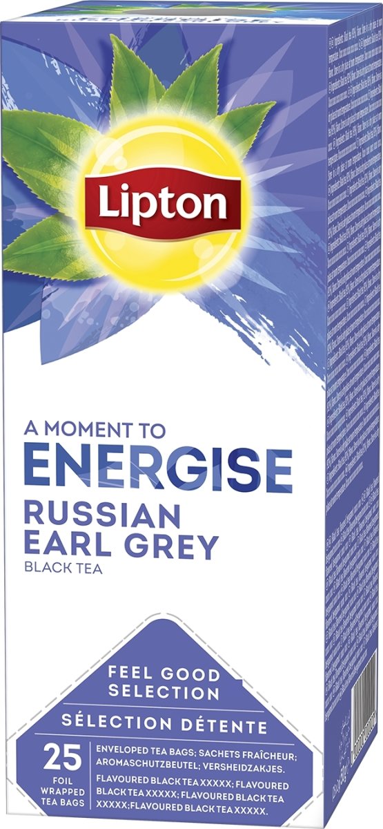 Lipton Russian Earl Grey te, 25 breve