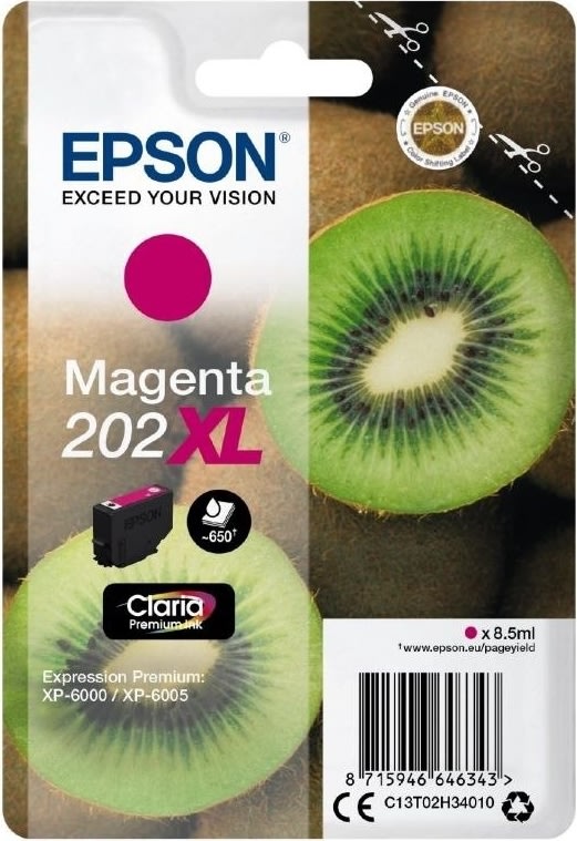 Epson T202 XL blækpatron, magenta