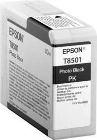 Epson T8501 blækpatron, fotosort, 80ml