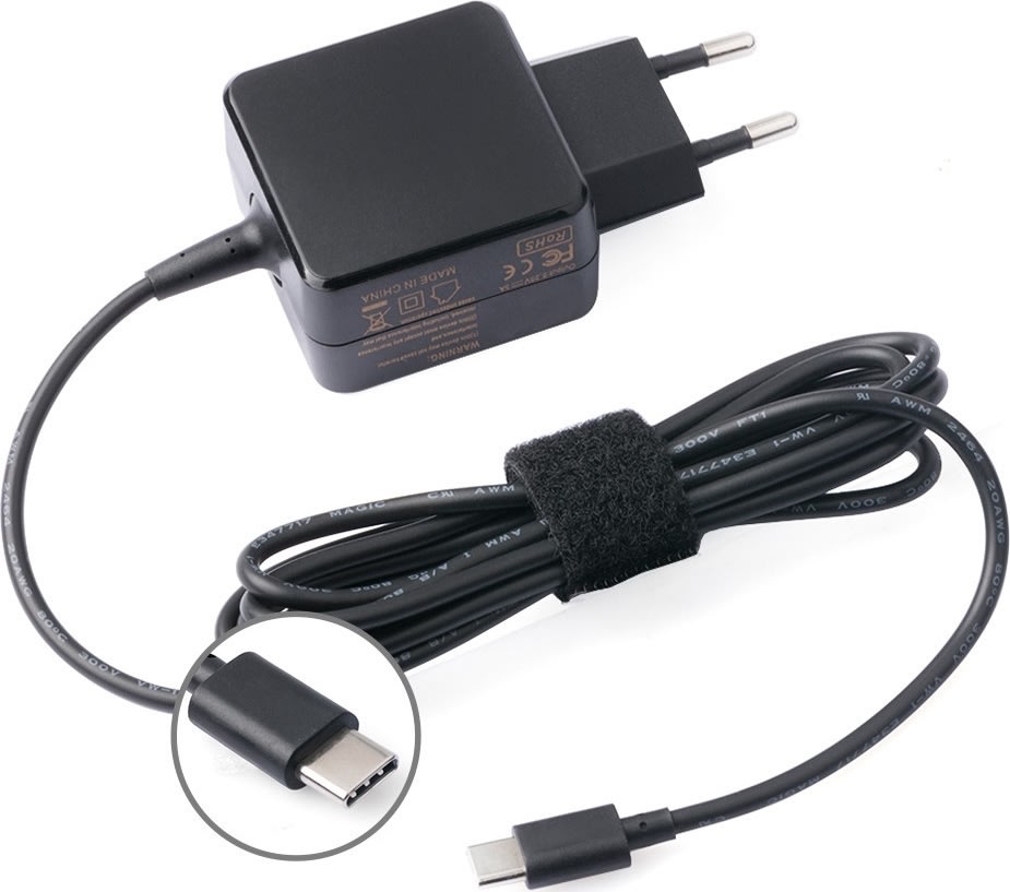 MicroBattery USB-C strømadapter, 15W