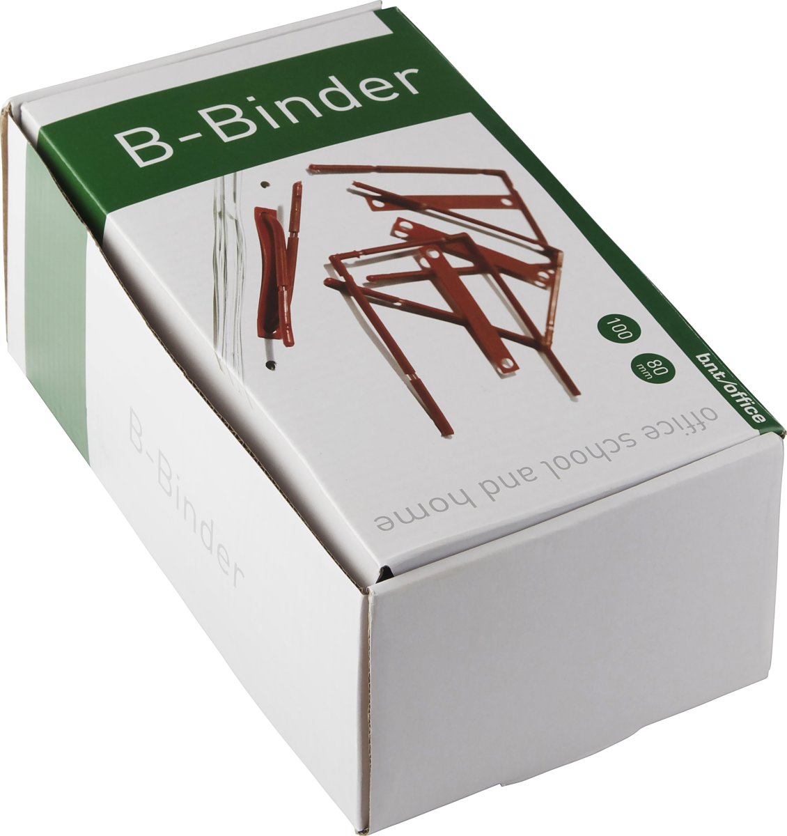 Office B-binder | 80 mm | Rød | 100 stk.