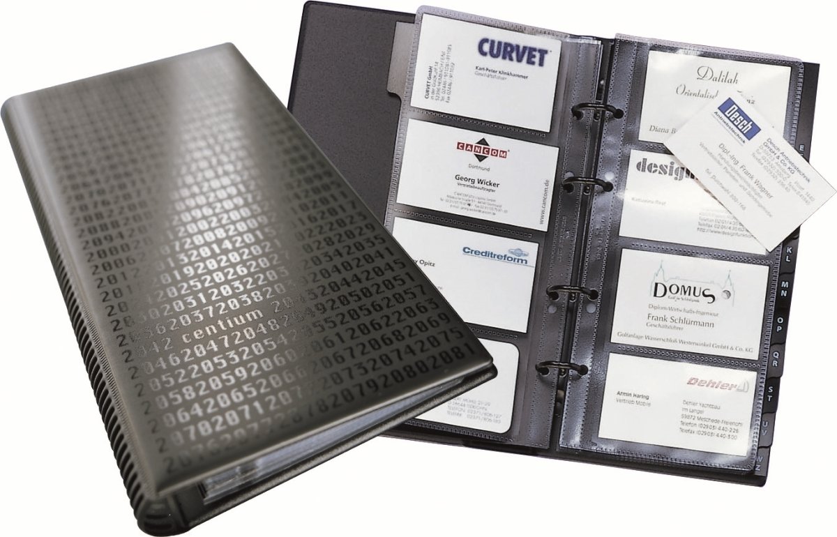 Durable Visifix 200 Centium Visitkortmappe