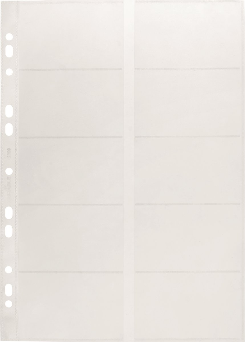 Durable Visifix Visitkortlommer | A4 | 10 stk.