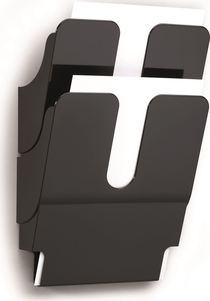 Durable Flexiplus Brochurestativ 2 A4 høj, sort