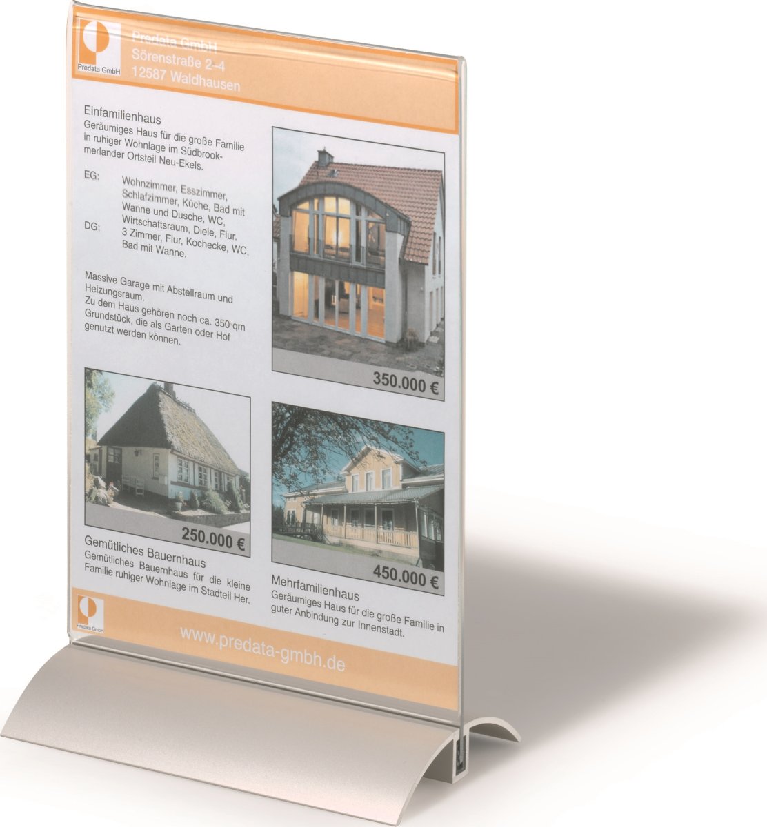 Durable Presenter Bordskilt | A5