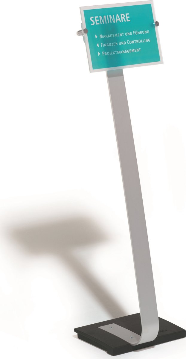 Durable Crystal Sign Gulvskilt | A4