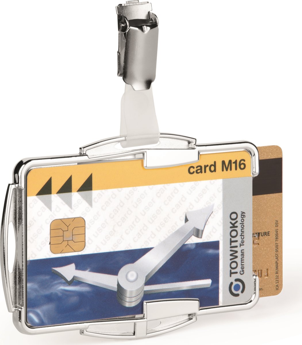 Durable RFID Secure Kortholder | 2 kort | 10 stk.