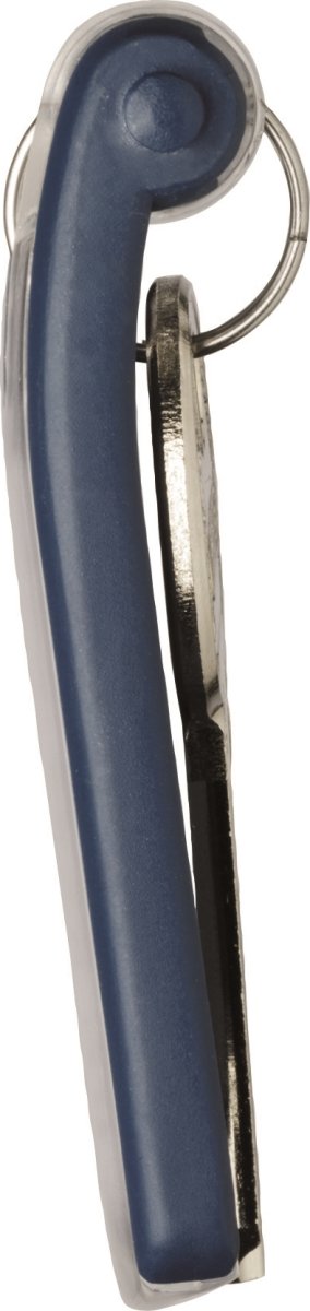 Durable Key Clip Nøglering/brik | Blå | 6 stk.