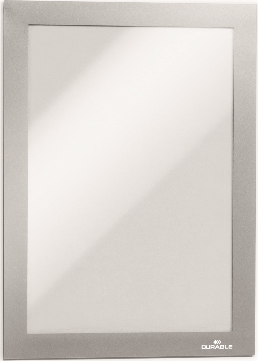 Durable Duraframe Magnetic | A5 | Sølv | 5 stk.