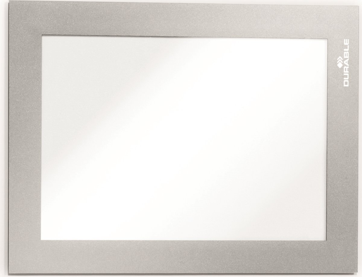 Durable Duraframe Magnetic | A6 | Sølv | 5 stk.