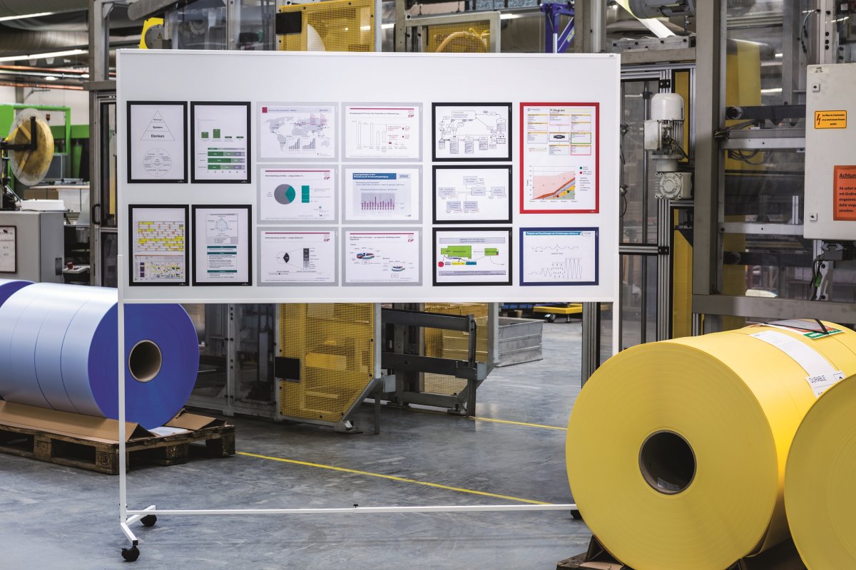 Durable Duraframe Magnetic | A6 | Sort | 5 stk.