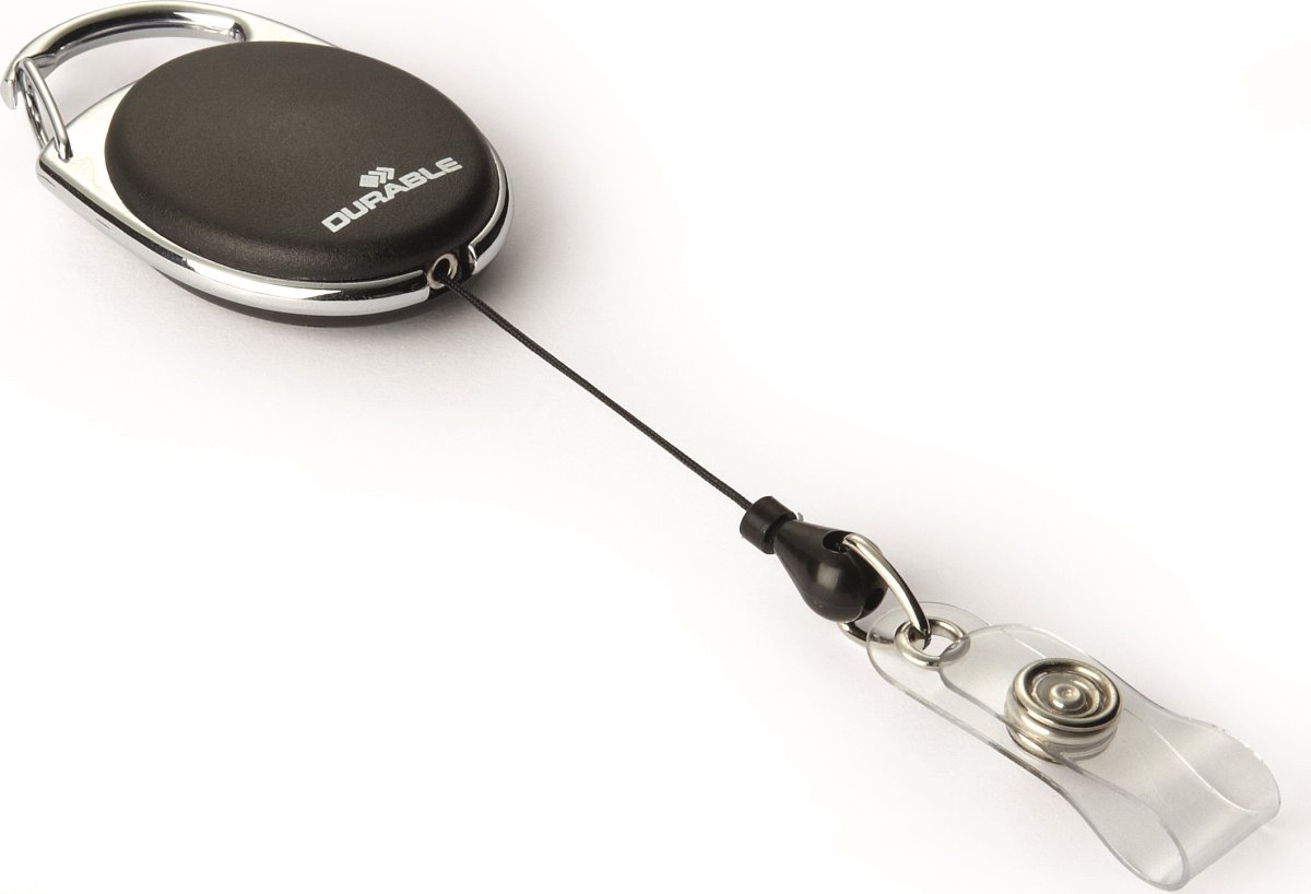 Durable Style Keyhanger m. plastkrog | Jojo | Sort