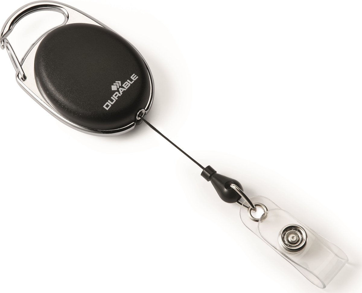Durable Style Keyhanger m. plastkrog | Jojo | Sort
