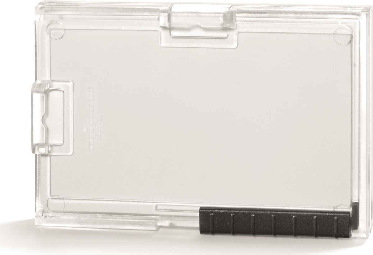 Durable Pushbox Kortholder | 3 kort | 10 stk.