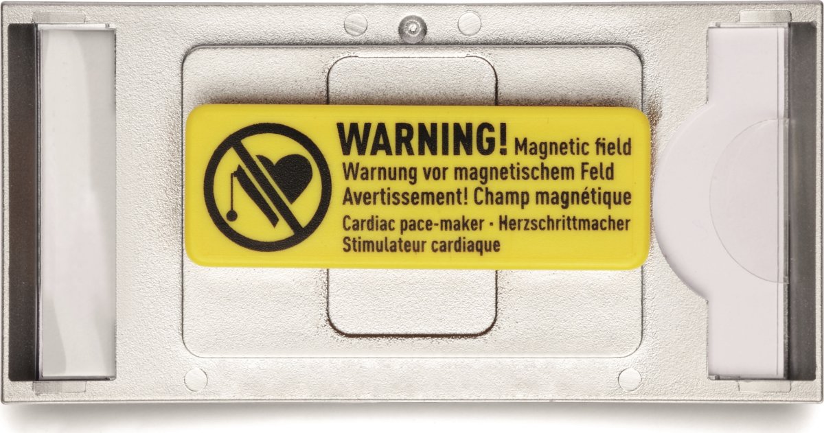 Durable Navneskilt m. magnet | 30x65 mm | 10 stk.