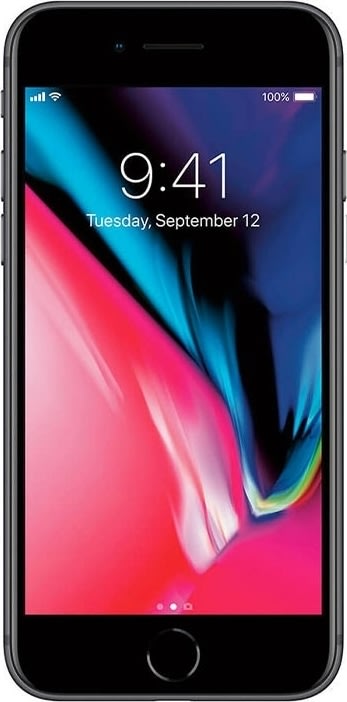 Brugt Apple iPhone 8, 64GB, Space Grey, (B)