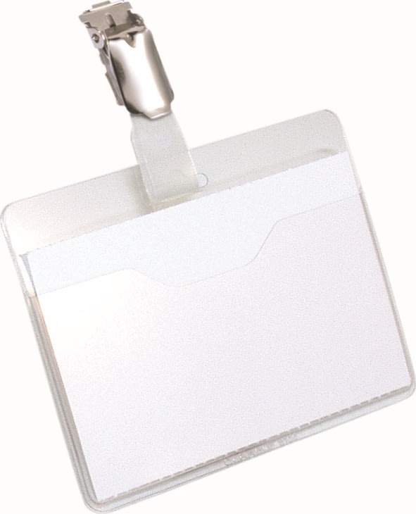 Durable Navneskilt m.k. | 60x90 mm | Top | 25 stk.