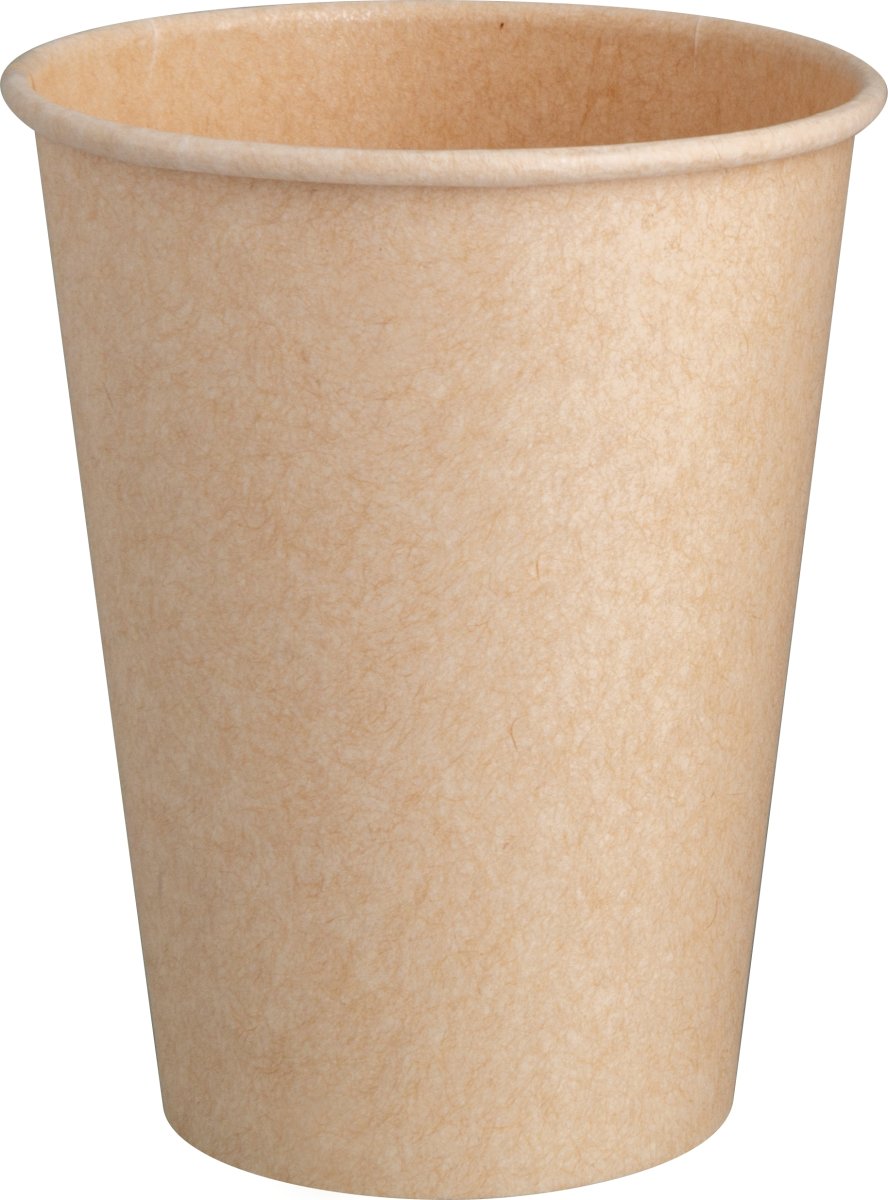 Kompost. Hot Cup , enkelt sukkerrør, PLA, 210 ml