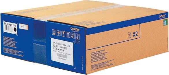 Brother HL-L8300 lasertoner, sort, 6000s, 2 stk