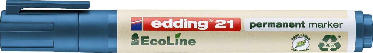 Edding 21 Ecoline Permanent Marker | Blå