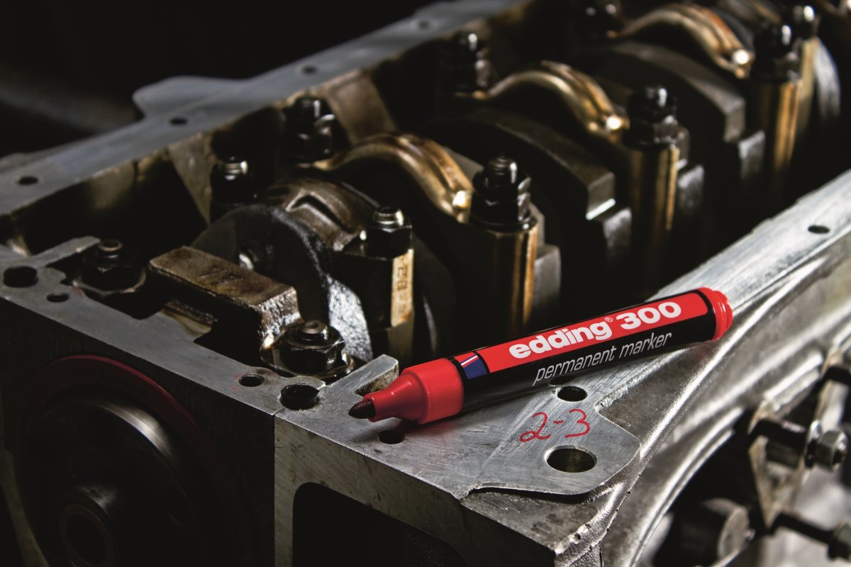 Edding 300 Permanent Marker | Rød